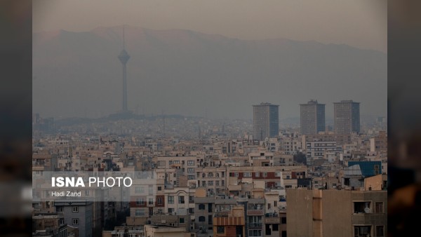 هشدار آلودگی هوا در تهران؛ وضعیت ناسالم برای گروه‌های حساس