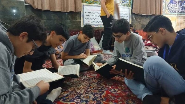 اعتکاف جوانان دامغان: سه روز خلوت با خدا
