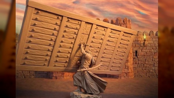 رونمایی از مجسمه «فاتح خیبر» در تهران؛ نماد عزت و مقاومت