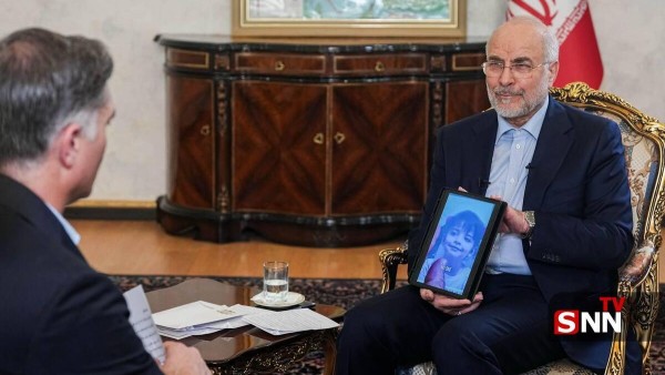 رئیس مجلس ایران در سی ان ان: ویدئوی خشونت تروریست ها را نشان دادیم