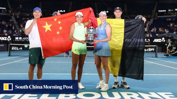 Elise Mertens و Zhang Shuai قهرمان دوبل زنان اوپن استرالیا شدند