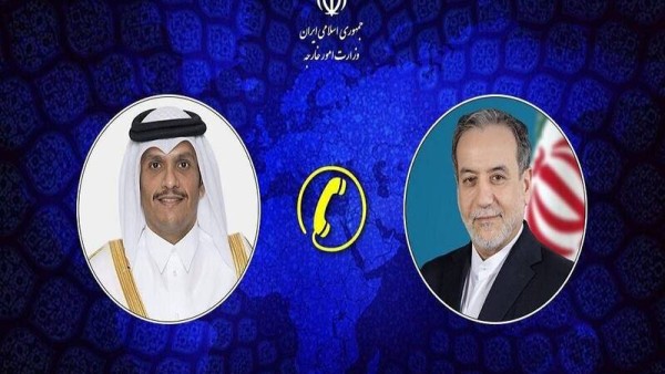 تماس تلفنی وزرای خارجه ایران و قطر درباره صلح منطقه ای